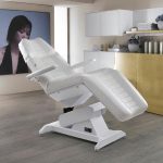 Dermatological examination chair / general / electrical / height-adjustable